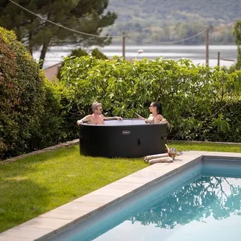 Vířivka Kulatá vířivka EASE.ZONE Drop-Stitch se 4-6 místy a externím čerpadlem