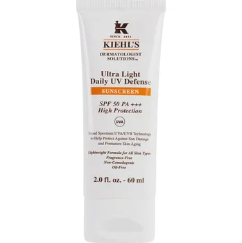 Přípravek na opalování Kiehl´s Dermatologist Solutions Ultra Light Daily UV Defense Sunscreen ochranný gel na obličej SPF50 