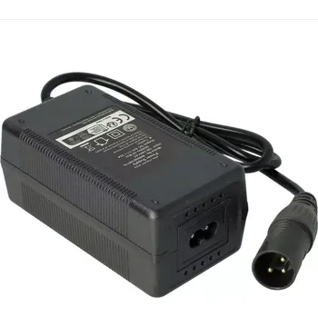 Baterie pro elektrokolo TopTechnology Nabíječka elektrokol pro baterie 36V, připojení XLR - 3 piny, 1,35A, 60W