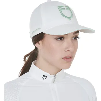 Kšiltovka EQUESTRO Kšiltovka New Collection Equestro, white/light green