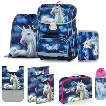 Školní batoh Školní set 8ks PREMIUM Unicorn I.