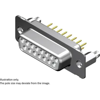 vypínač a zásuvka Molex 1731090153 D-SUB zásuvka 1 ks