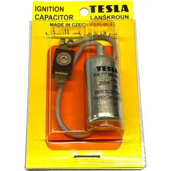 Kondenzátor Kondenzátor s izolací - Tesla