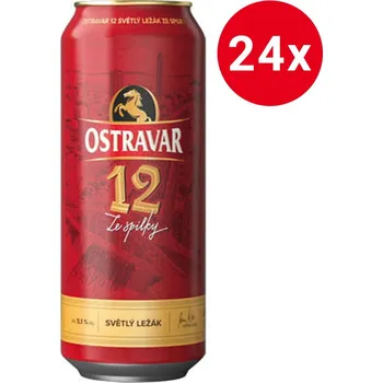 Pivo Ostravar 12 24x0,5l