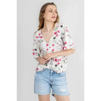 Dámská halenka Vero Moda dámská halenka Miranda smetanová Velikost: M