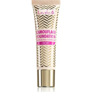 Přípravek na tvář Lovely Camouflage vysoce krycí make-up odstín Ivory 25 g