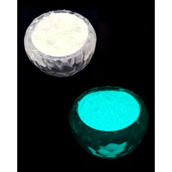 Svítící prášek do pryskyřice – tyrkysová záře 20 g