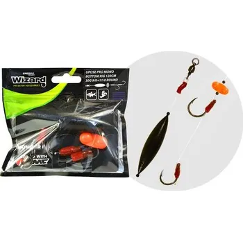 WIZARD MONSTER UPOSE PRO MONO BOTTOM RIG nosnost: 10 g / 6/0 + 8/0