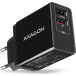 AXAGON ACU-QS24, QC & SMART nabíječka do sítě 24W, 2x USB-A port, QC3.0/AFC/FCP + 5V/1.2A
