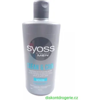 Šampon Syoss šampon men 500ml clean & cool