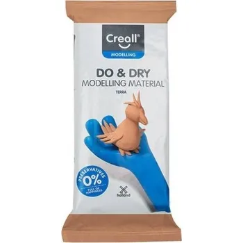 Modelovací hmota Hmota samotvrdnoucí Creall Do & Dry 500 g, terakota