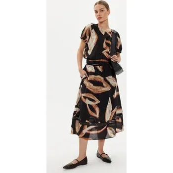 Dámská halenka DKNY Halenka P4EA0X37 Černá Oversize XL