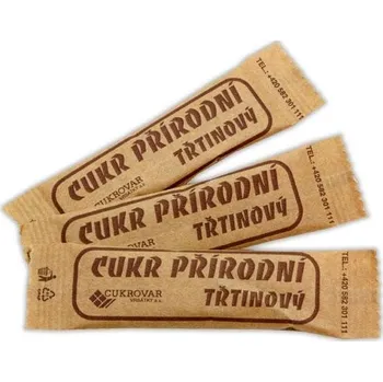 Cukr Cukr porcovaný třtinový tmavý 400ks x 5g