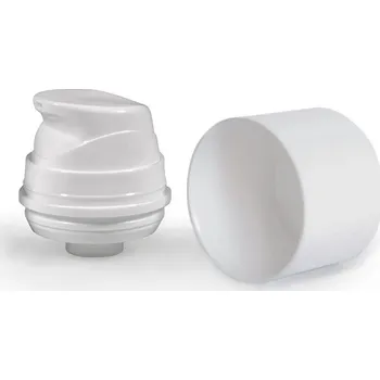 Dávkovač mýdla Uzávěr AIRLESS AB1151-02 (bílý dávkovač-bílá krytka) Barva: Bílá, Balení: 1 kus BÍLÝ DÁVKOVAČ + KRYTKA - Lahev k uzávěru v sekci "Související zboží"