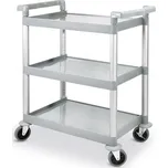 Hendi 810200 Servírovací vozík třípolicový z polypropylenu 800x410x950 mm
