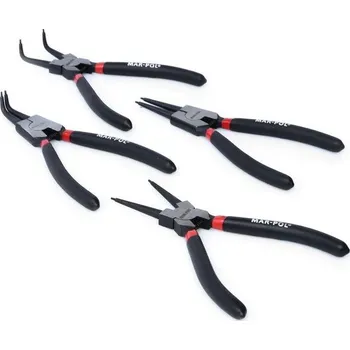 Kleště Kleště seeger - na pojistné kroužky 7", sada 4ks MAR-POL M50060