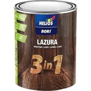Lak na dřevo Kansai Helios Bori lazura 3in1, 0,75 l, odstín 11 Dub