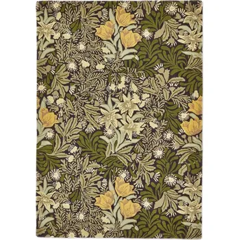 Koberec Vopi Květinový kusový koberec Morris & Co Bower twining vine green 128207 Brink & Campman (Varianta: 170 x 240)