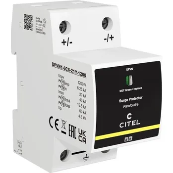 Přepěťová ochrana Svodič přepětí pro fotovoltaické systémy CITEL DPVN1-6C-21Y-1200
