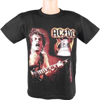 Pánské tričko Tričko AC DC Hells Bells černé (Triko Hudební černé)