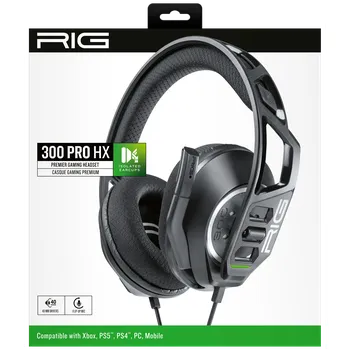 Sluchátka Nacon Herní sluchátka RIG 300 PRO HX (XONE,PS5,PS4,PC)