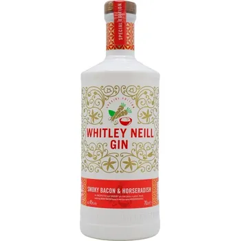 Gin Whitley Neill Smoky Bacon & Horseradish Gin, 45%, 0,7l