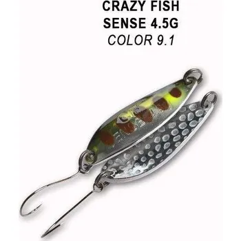 Umělá nástraha Plandavka Crazy Fish Sense 38mm 4,5g color 9.1
