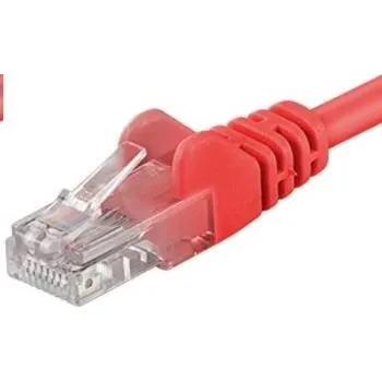 PREMIUMCORD Patch kabel UTP RJ45-RJ45 CAT5e 0.25m červená SPUTP002R