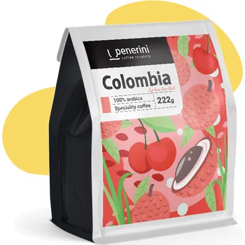 Káva Colombia Sebastián Ramiréz - Lychee 100% arabika zrnková káva Hmotnost: 1000 g