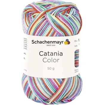 Příze Schachenmayr Catania Color 211 Multicolor (Bavlněná příze Catania Color 211 Multicolor)