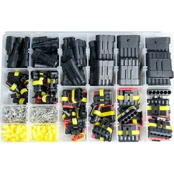 Síťový kabel Sada vodotěsných konektorů do auta, celkem 622 komponentů