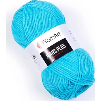 Příze Yarn Art Jeans Plus 33 tyrkysová