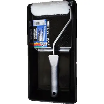 Malířský váleček Barvy a laky Hostivař Váleček mal. vinyl 100/6 mm hák+vana bal