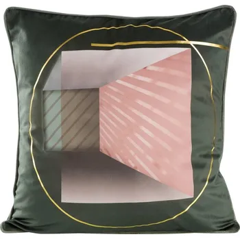 Dekorativní polštářek ArtFir Povlak na polštář ADLER 1 | ocelová 45 x 45 cm