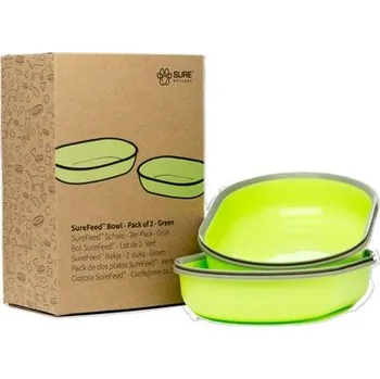 Miska pro psa Miska Single pro SureFeed - 2ks v balení | Náhradní misky - zelená