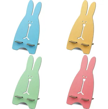 Povinná bezpečnostní výbava Interlook PSI-CF002-KRÁLÍK | Stojánek, stojánek na telefon ve tvaru králíka Żółty