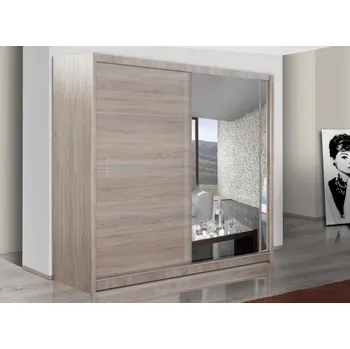 Šatní skříň Šatní skříň SANDINO/VISTA 203 dub sonoma