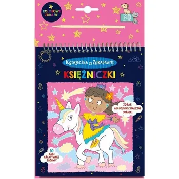 První čtění Książeczka ze zdrapkami - księżniczki - praca zbiorowa