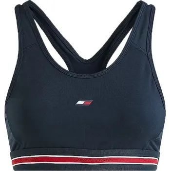Podprsenka Dámská podprsenka Tommy Hilfiger MID INTENSITY SEASONAL TAPE BRA S Tmavě modrá