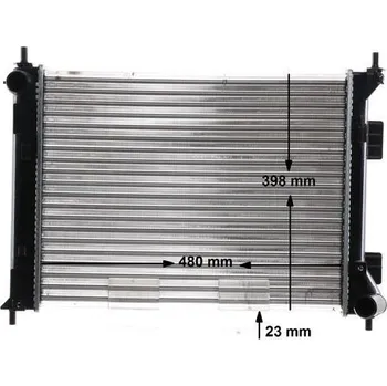 Motor automobilu Chladič, chlazení motoru MAHLE CR 2108 000S