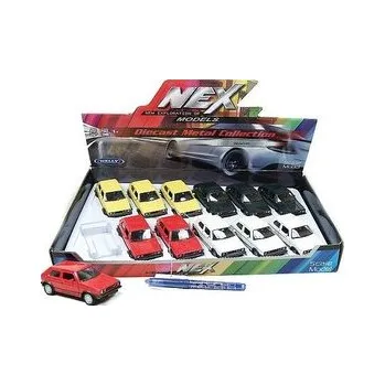 autíčko Volkswagen Golf 1 GTI kov 11cm na zpětný chod 4barvy /12/