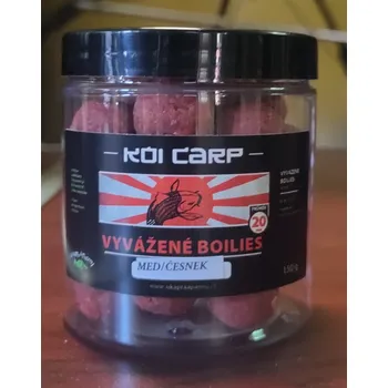 Boilies Chytací boilies KOI CARP 150 g 20 mm MED/ČESNEK