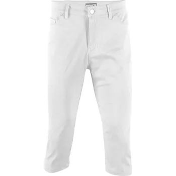 MARINE - dámské 3/4 kalhoty (jersey - spandex), bílá, Velikost: 38