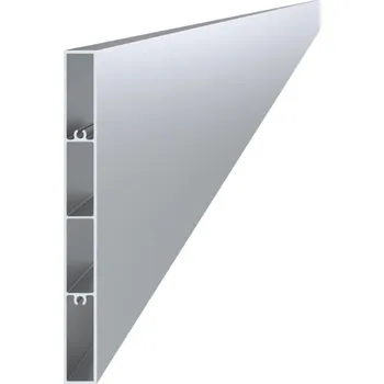 Plot Hliníková plotová lamela 160x16 mm, tvar obdélník 2m +/- 5mm (AL-PV8-2)