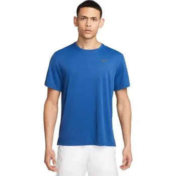 Pánské tričko Pánské tréninkové tričko Nike DRI-FIT MILER 2XL Modrá