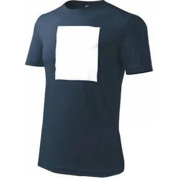 Pánské tričko PATCHIRT - Bavlněné tričko pro sublimační potisk - vertikální - tmavě modré - L