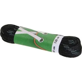 Tkaničky do bot Tkaničky PROMA ŠNĚROVADLA SPORT PLOCHÁ 160 CM 160 Černá, Šedá