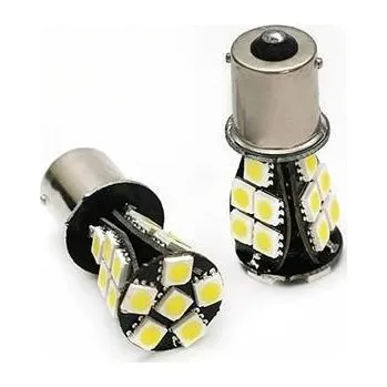 Autožárovka Interlook Auto LED žárovka BA15S 21 SMD 5050 PY21W / BAU15S