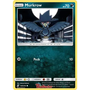 Karetní hra Murkrow 129/236 - Unified Minds Typ karty: Reverse Holo