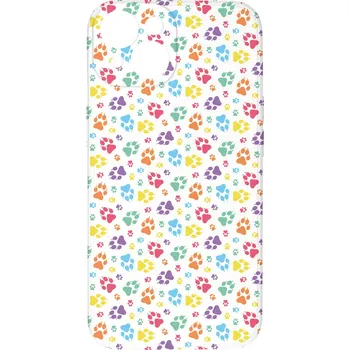 Pouzdro na mobilní telefon Kryt Barevné tlapičky pro iPhone 15